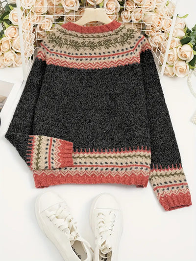 Freja™ | Pull Bohemian Fluffy