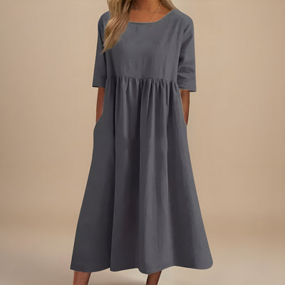 Ysoline™ | Robe flatteuse en coton