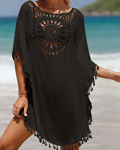 Jeanne™ | Paréo de Plage à Pompons
