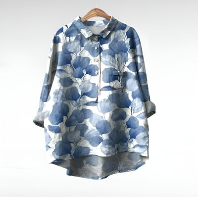 Nelya™ | Blouses Classiques à Fleurs