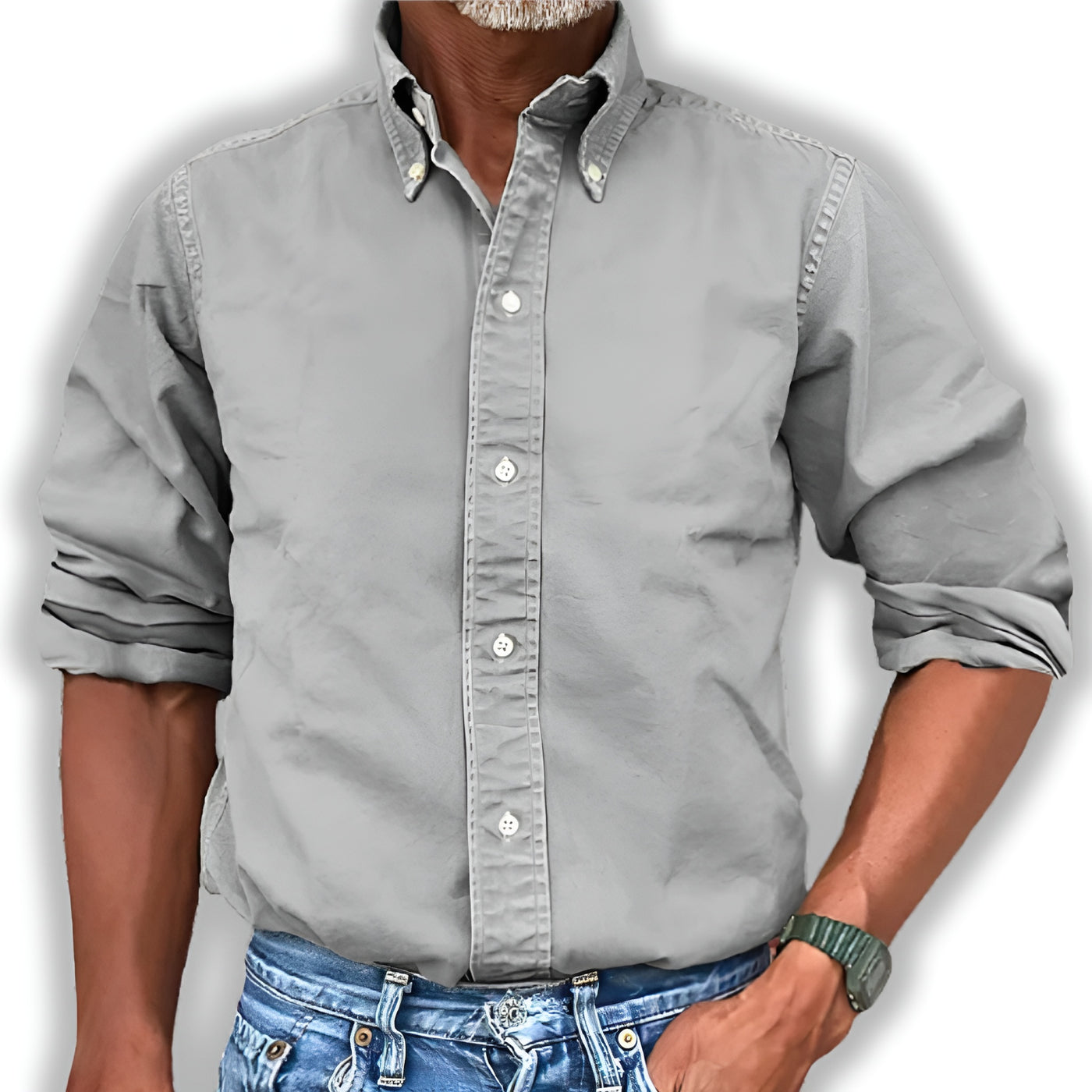 Adrien™ | Chemise à manches longues infroissable