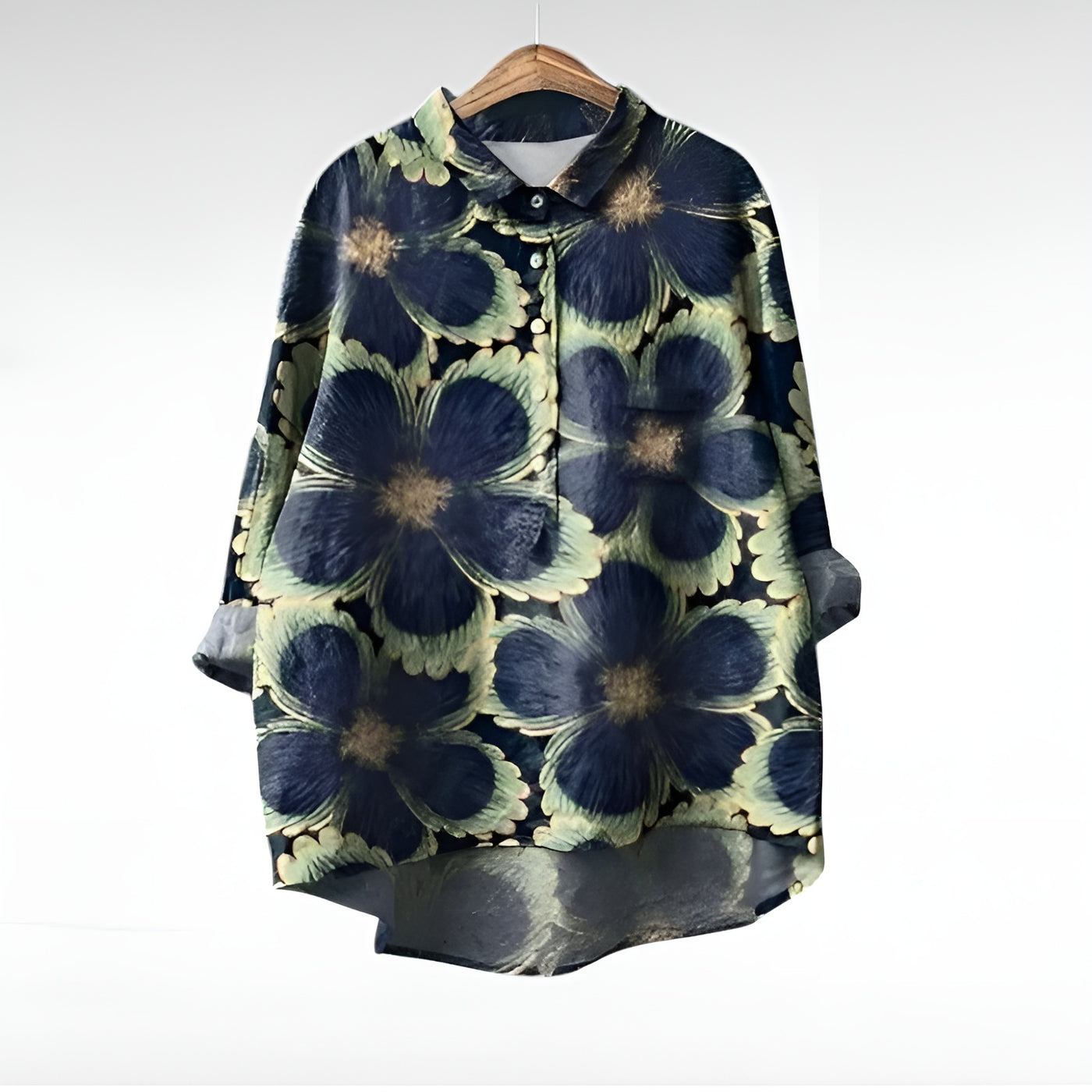 Nelya™ | Blouses Classiques à Fleurs