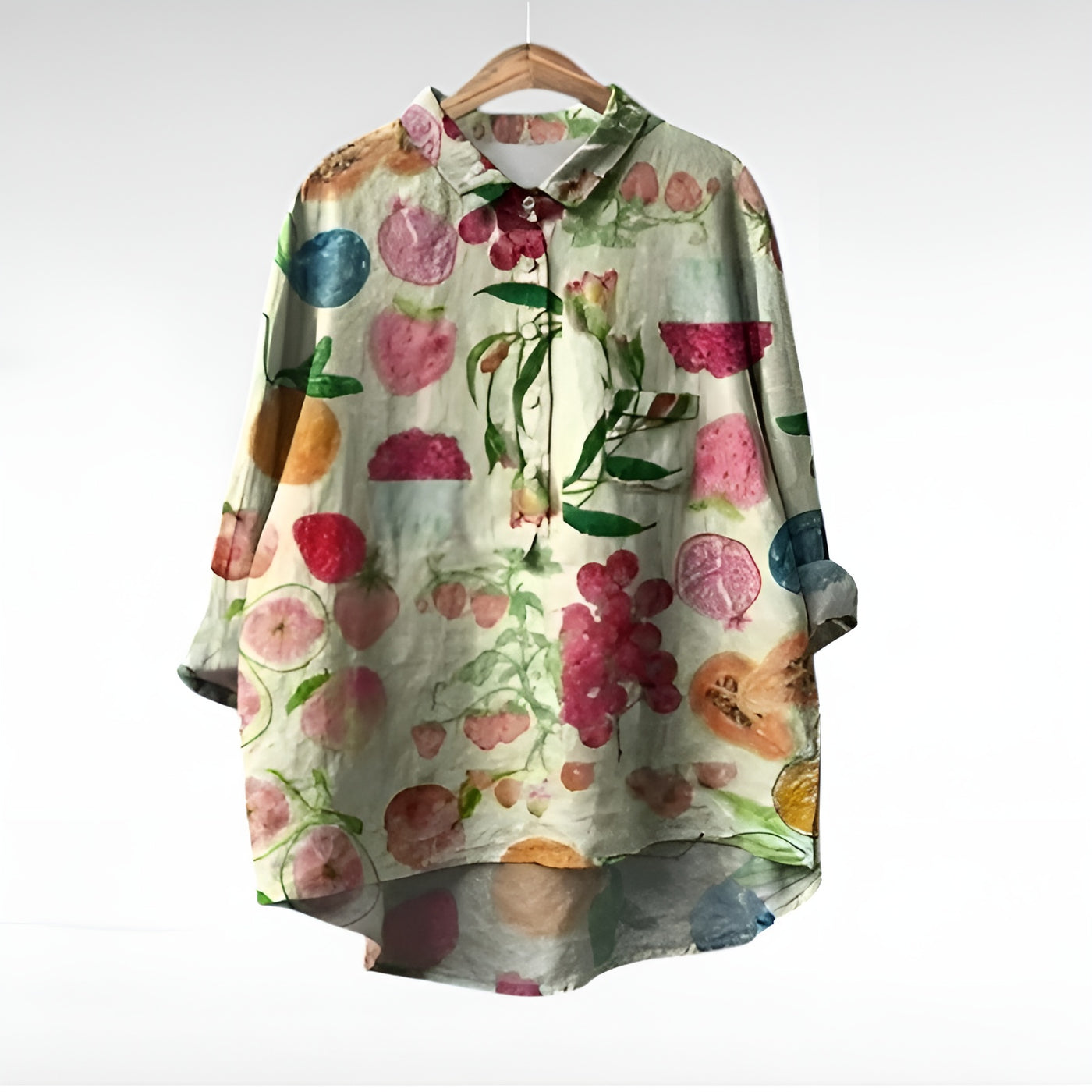 Nelya™ | Blouses Classiques à Fleurs
