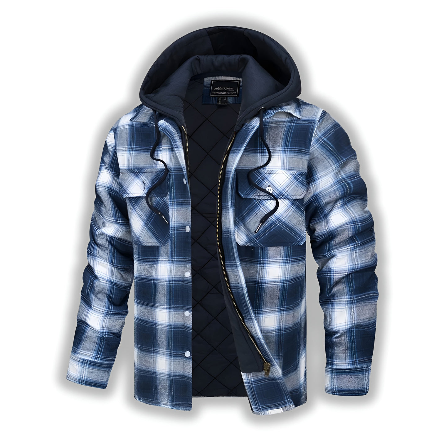 Thibault™ | Veste pour homme à motif à carreaux et au style moderne