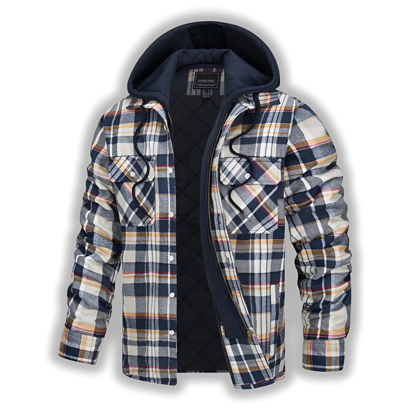 Thibault™ | Veste pour homme à motif à carreaux et au style moderne