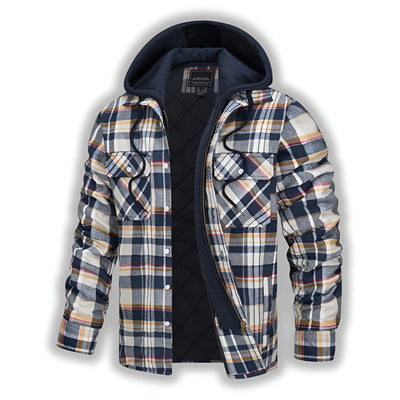 Thibault™ | Veste pour homme à motif à carreaux et au style moderne