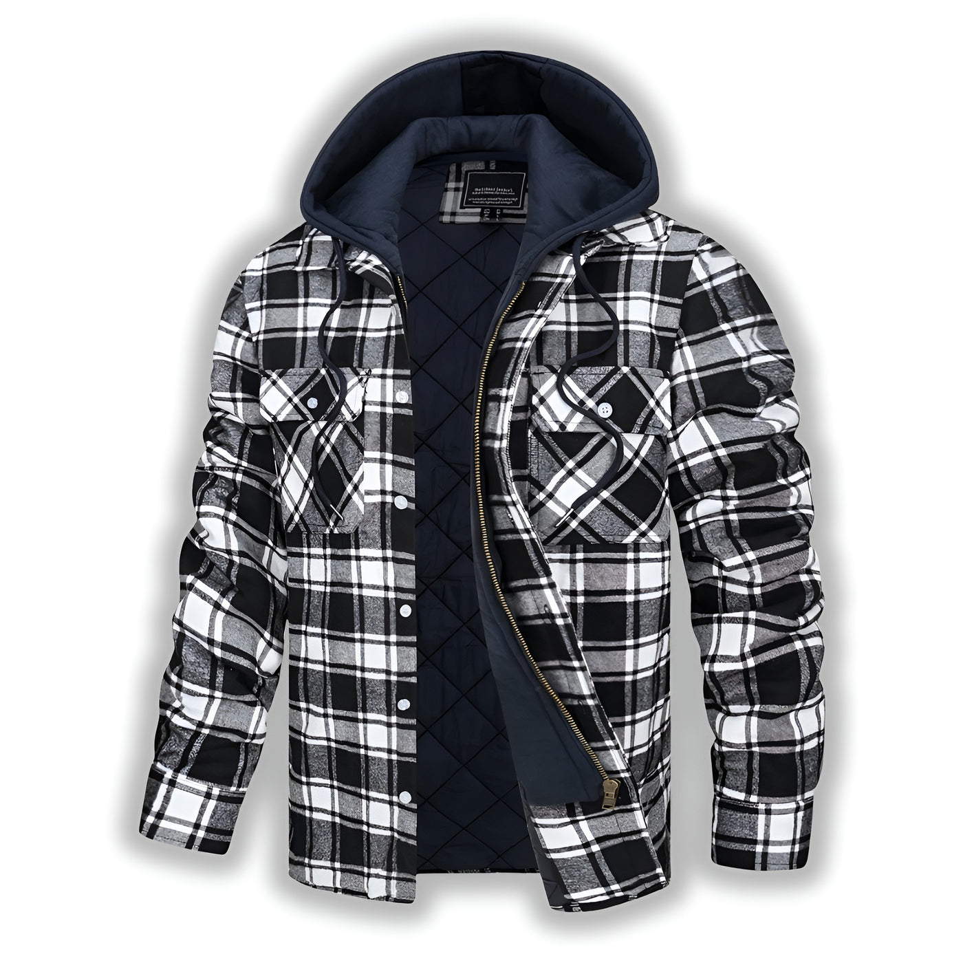 Thibault™ | Veste pour homme à motif à carreaux et au style moderne