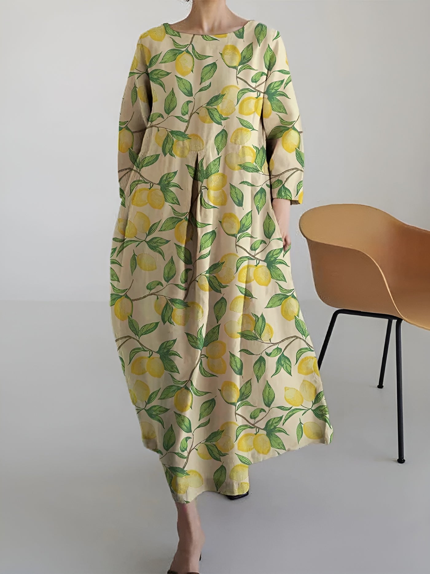 Céleste™ | Robe midi fleurie