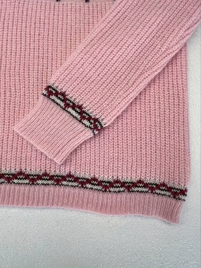 Elvira™ | Élégant pull jacquard d'inspiration vintage
