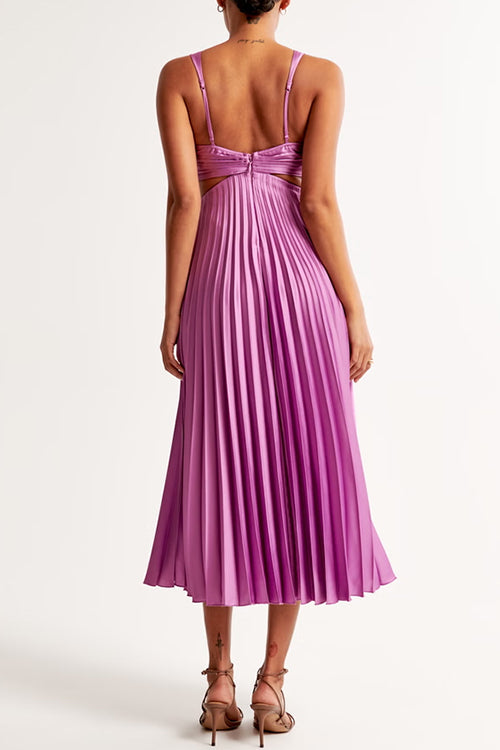 Kalys™ | Robe Longue Plissée Élégante