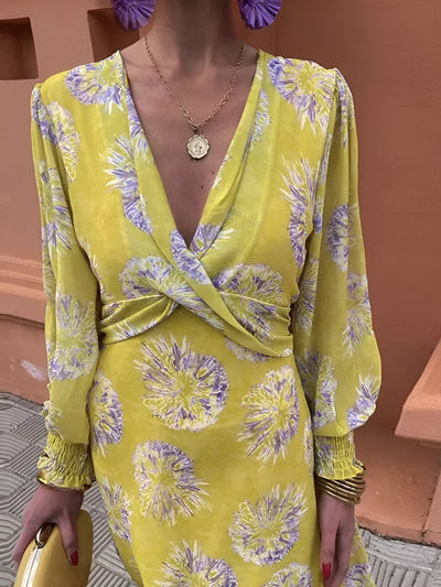 Léopoldine™ | Abito Estivo Floreale