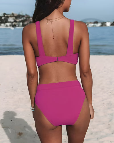 Jasène™ | Bikini Deux Pièces Taille Haute