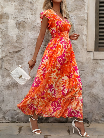 Emilie™ | Robe longue d'été fleurie