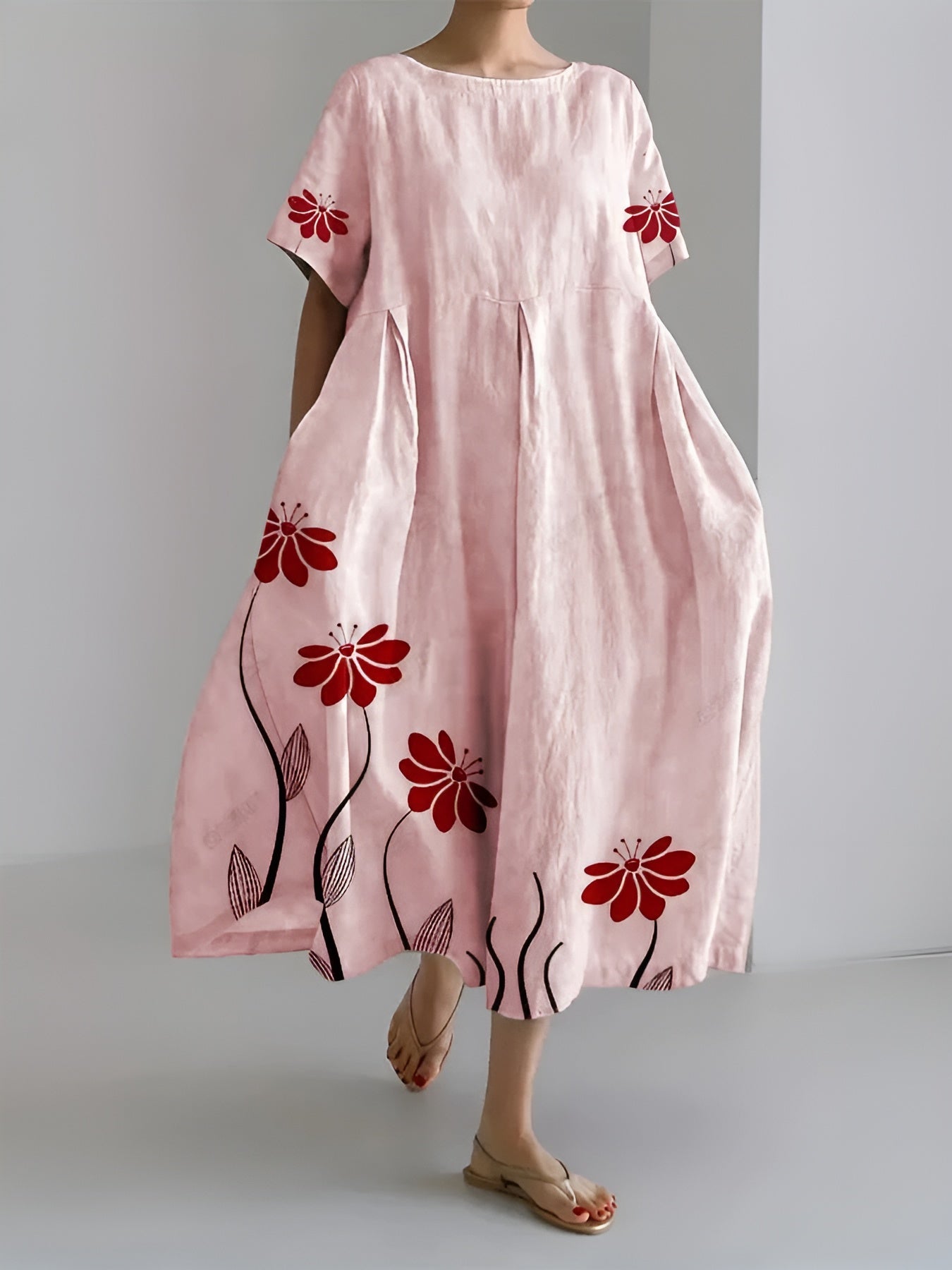 Jade™ | Robe longue fleurie