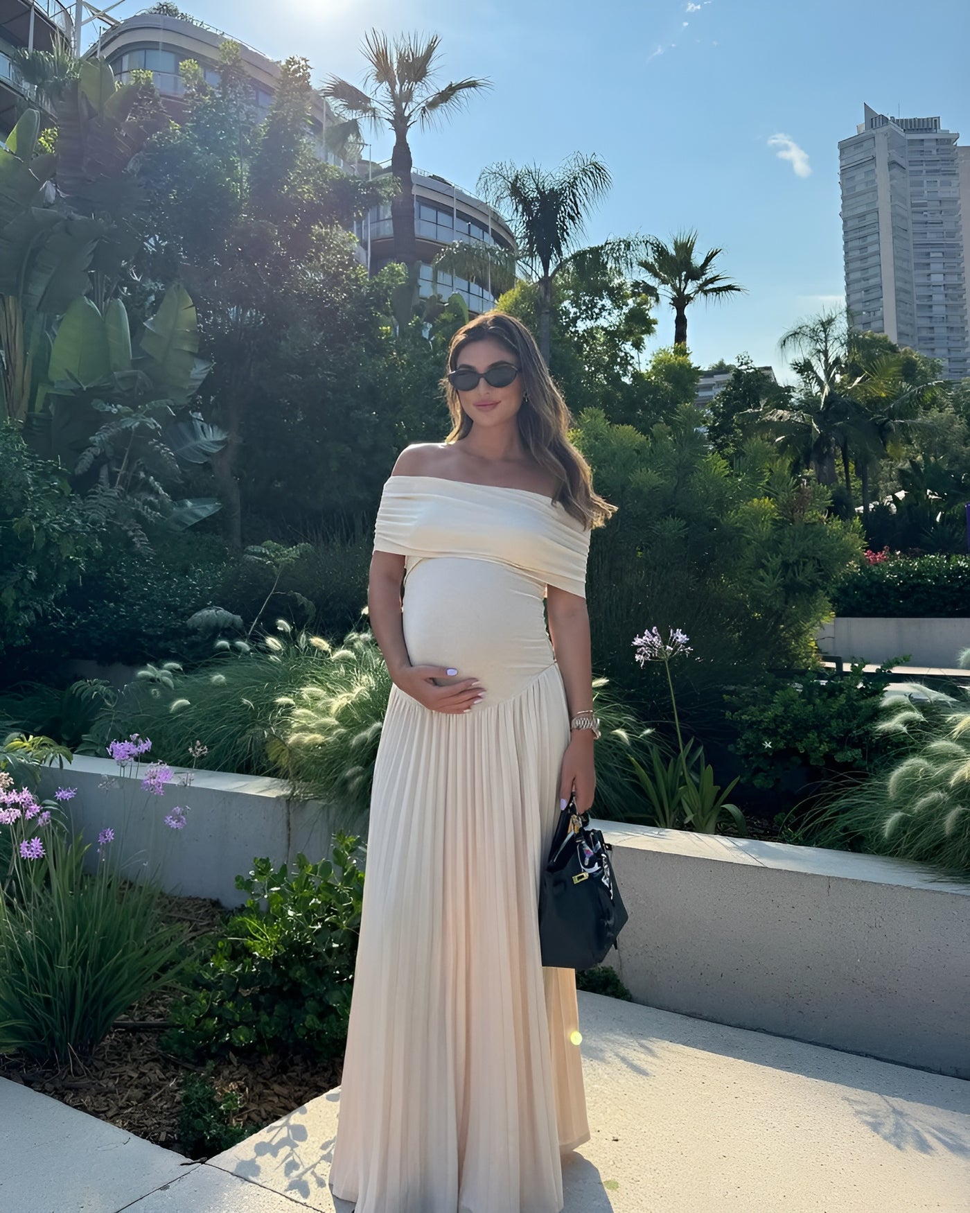 Margaux™ | Robe de maternité raffinée
