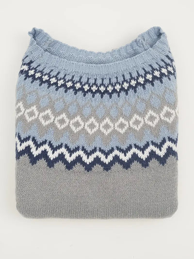 Lina™ | Pull tricoté à blocs de couleurs