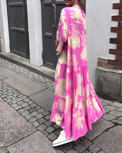 Liana™ | Robe longue fleurie