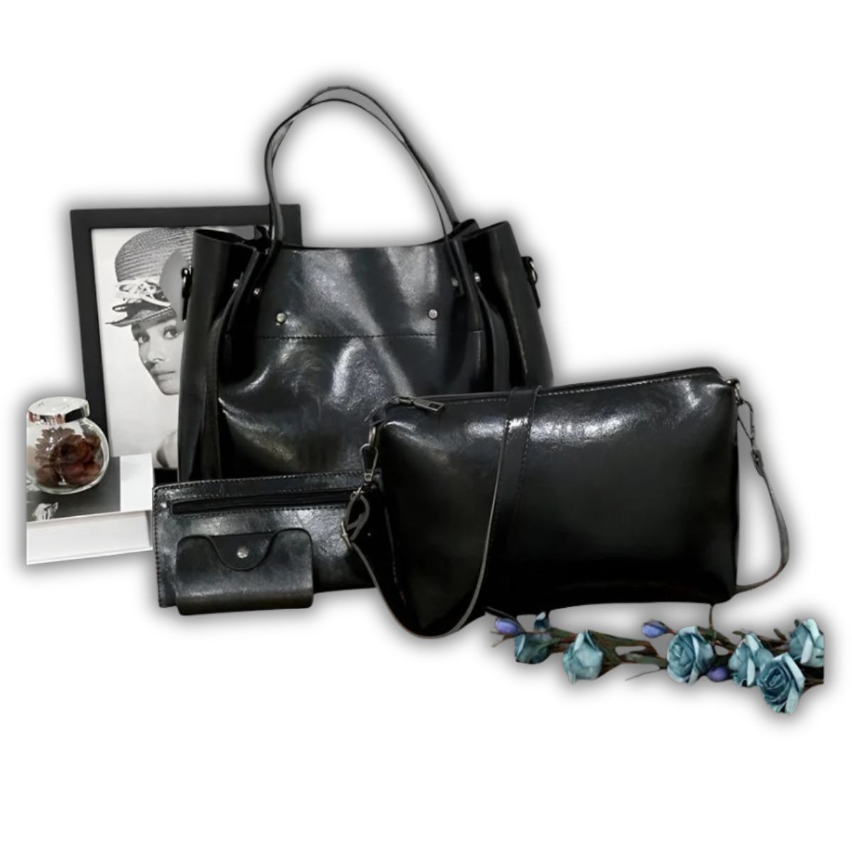 Agathe™ | Ensemble de 4 sacs vintage