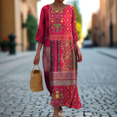 Marion | Robe longue boho ample