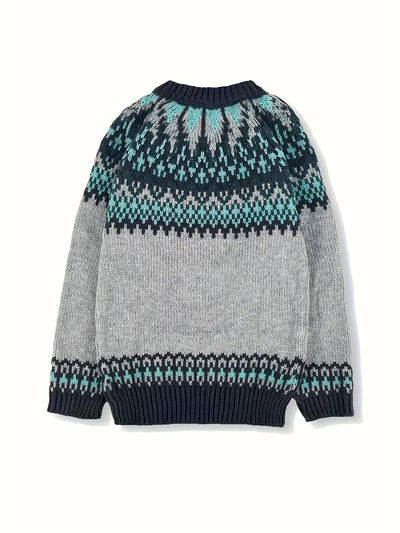 Tilda™ | Pull à motifs géométriques