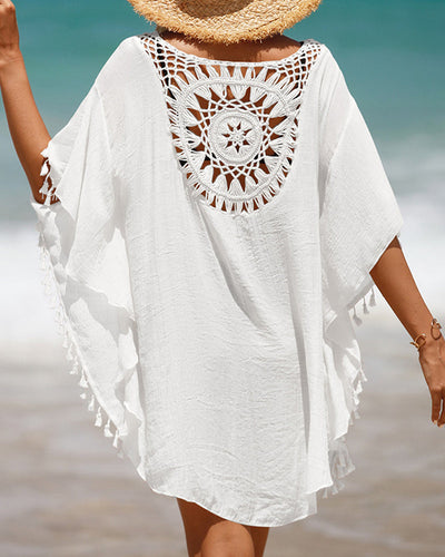 Jeanne™ | Paréo de Plage à Pompons