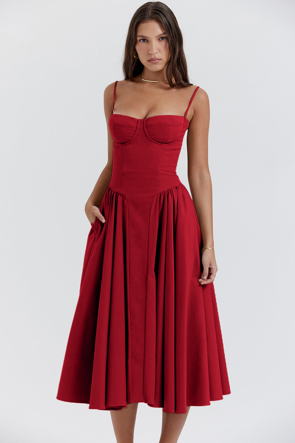 Norine™ |  Robe Midi Rétro
