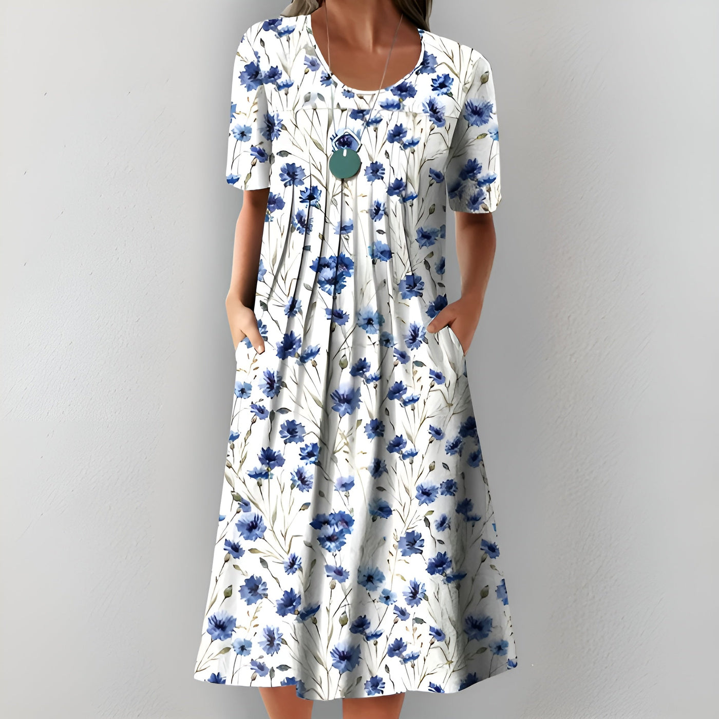 Gabrielle™ | Robe fleurie classique