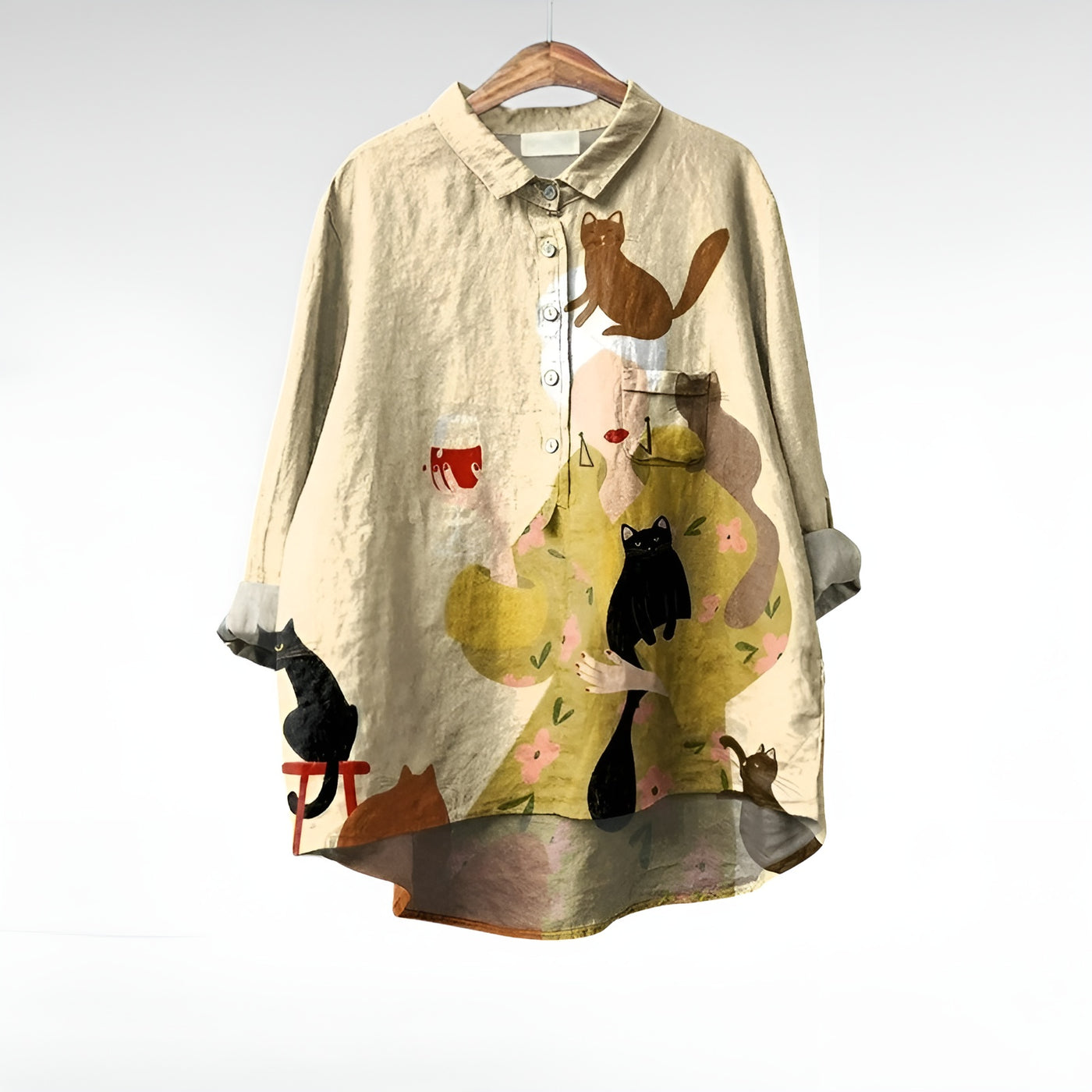 Calie™ | Blouse Vintage Tendance