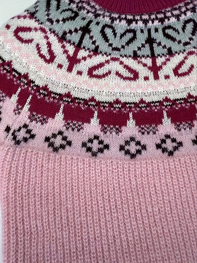 Elvira™ | Élégant pull jacquard d'inspiration vintage