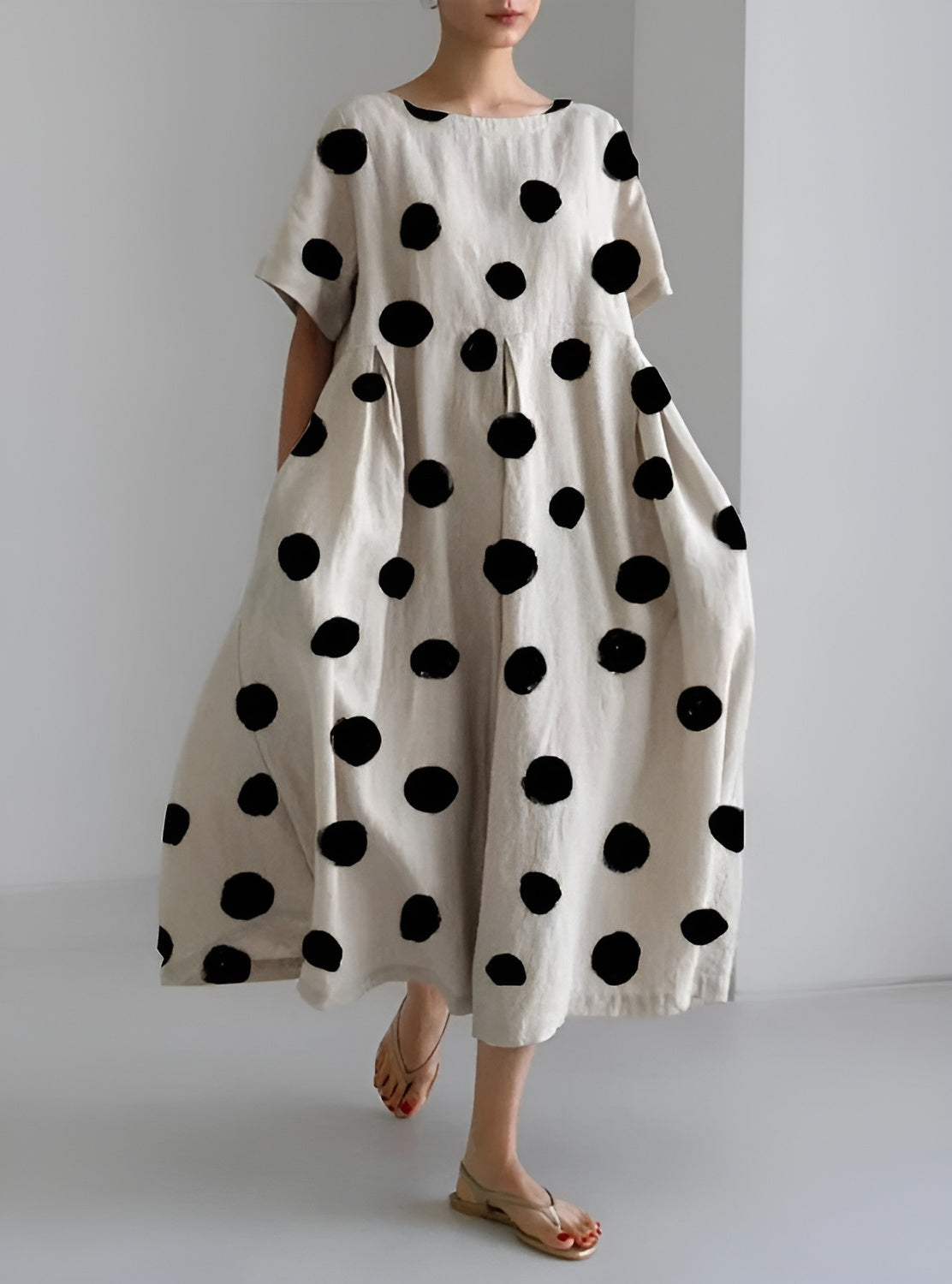 Inès™ | Robe d'été à pois