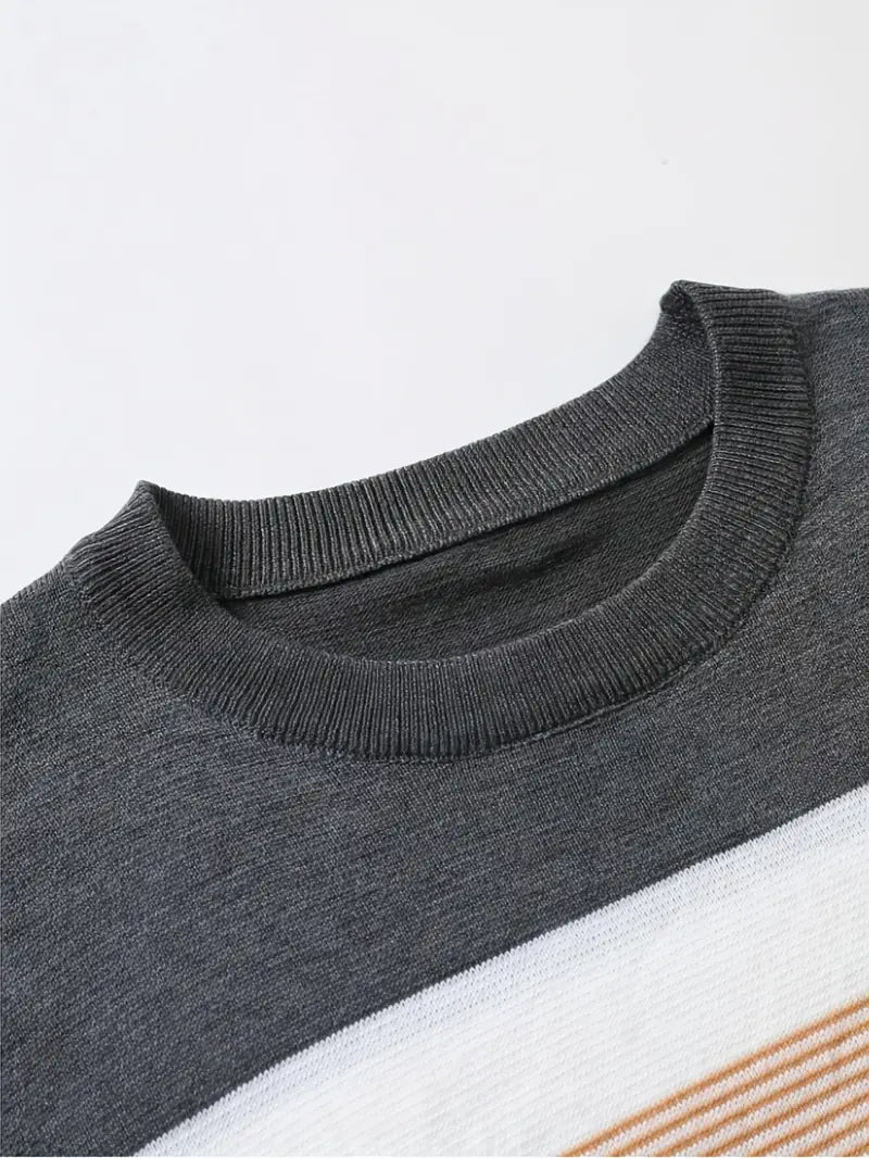 Axel™ | Pull en maille rayée