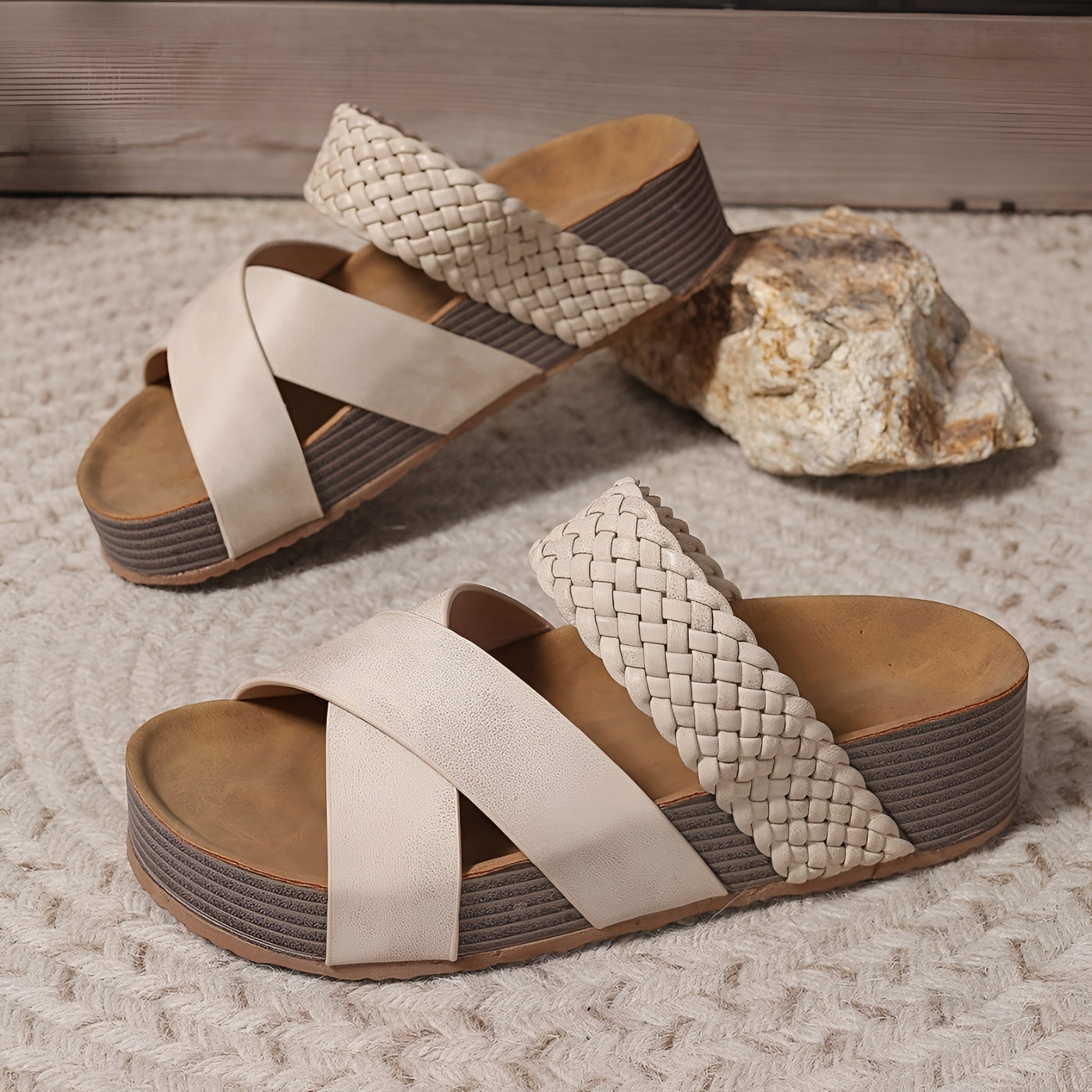 Amélie™ | Sandales orthopédiques en cuir