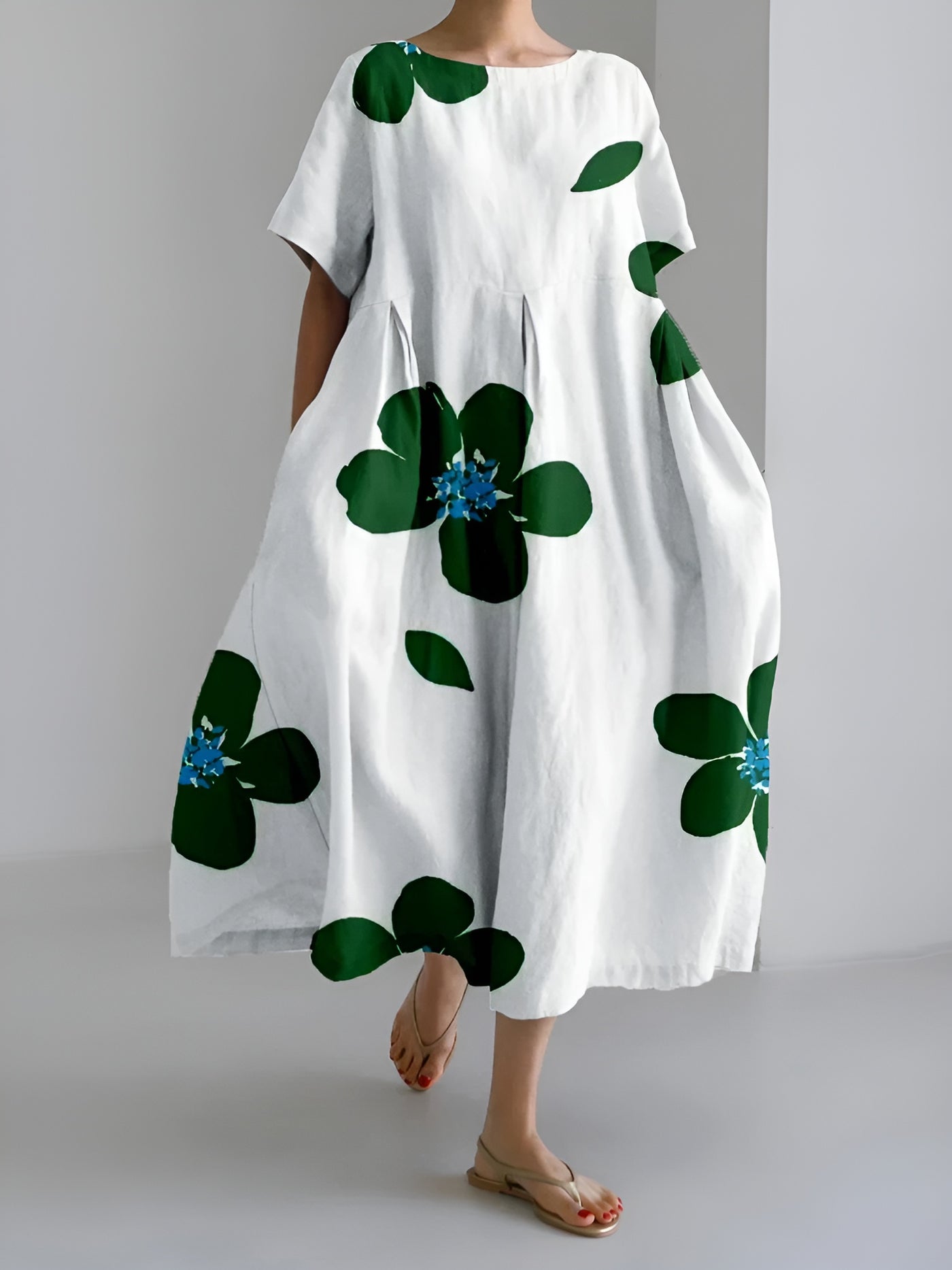 Rose™ | Robe d'été à fleurs éclatantes
