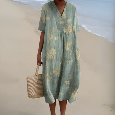 Aurore | Robe élégante à motifs géométriques