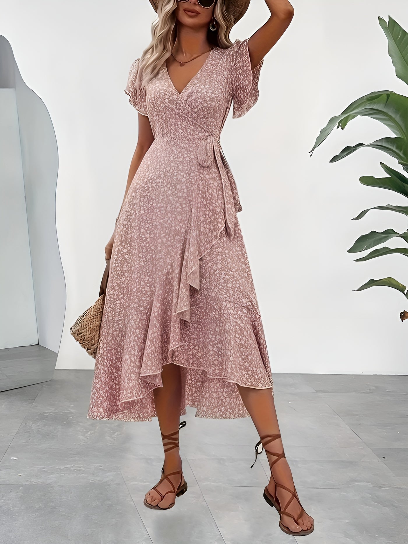 Valentine™ | Robe fleurie élégante