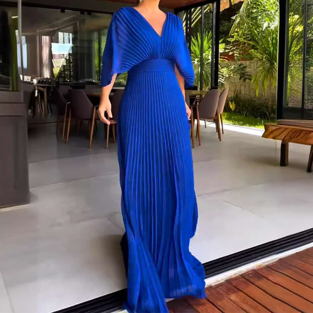 Roseline™ | Robe Longue d'Été Élégante