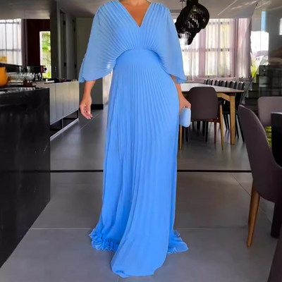 Roseline™ | Robe Longue d'Été Élégante