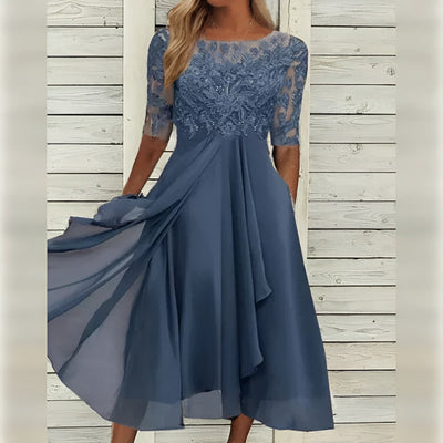 Ebba™ | Robe élégante avec manches