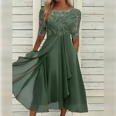 Ebba™ | Robe élégante avec manches