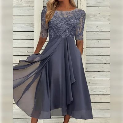 Ebba™ | Robe élégante avec manches