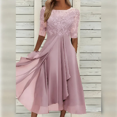 Ebba™ | Robe élégante avec manches