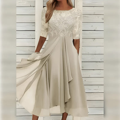 Ebba™ | Robe élégante avec manches