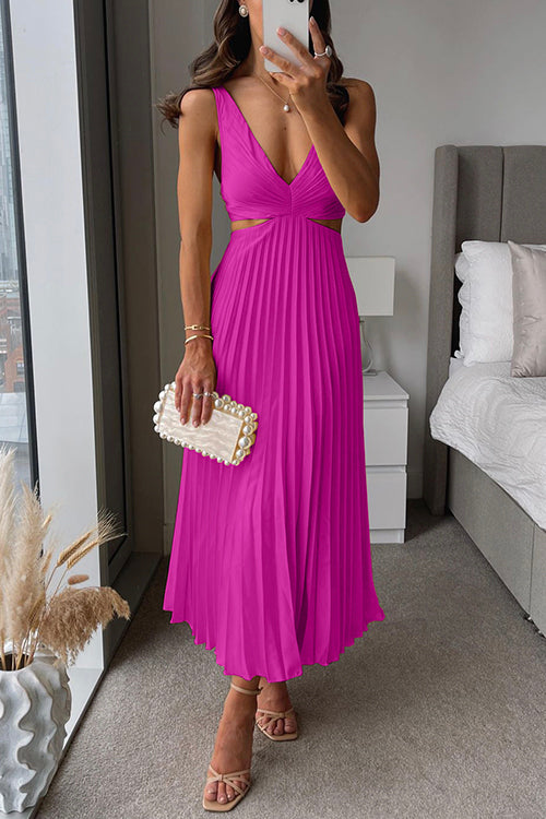 Kalys™ | Robe Longue Plissée Élégante