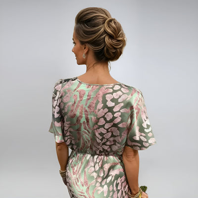 Rachelle™ | Robe longue à col en V