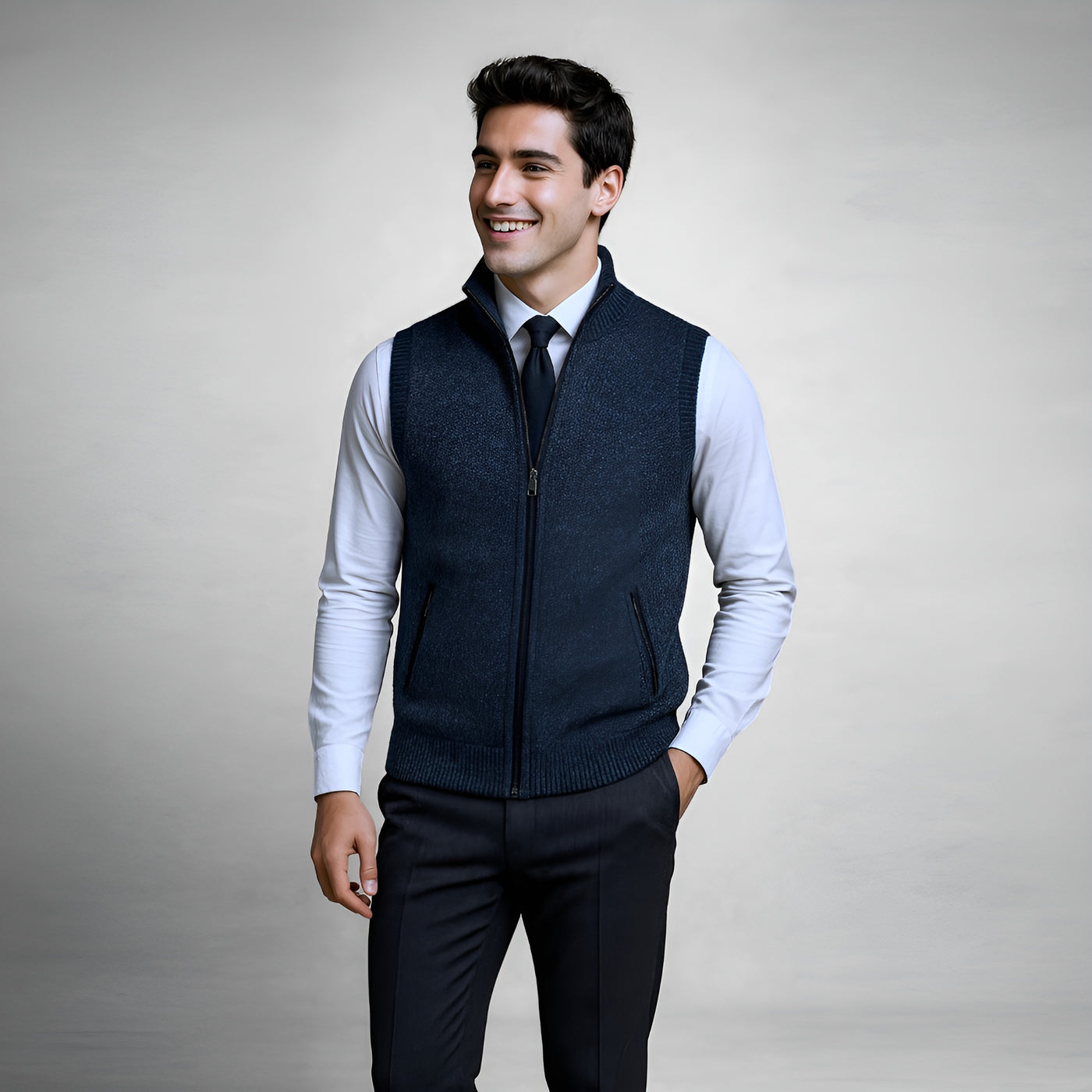 Dorian™ | Gilet en maille à fermeture éclair intégrale