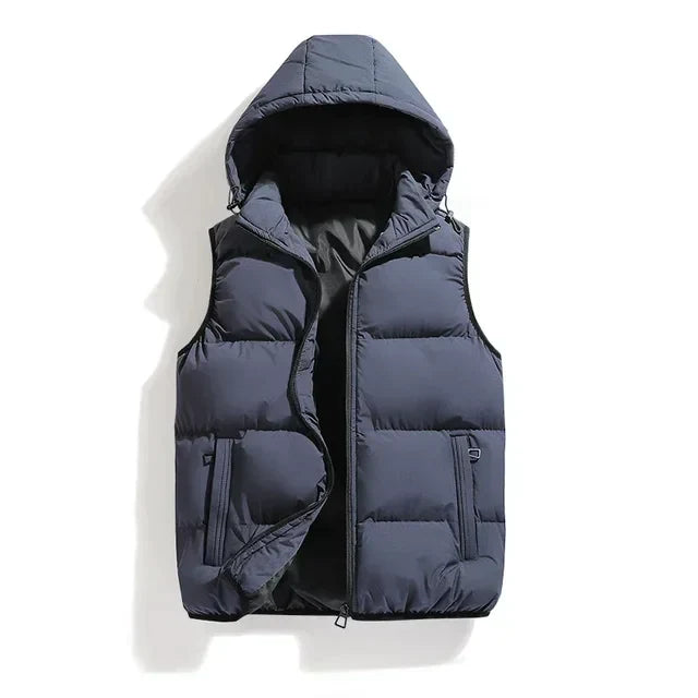 Freddy™ | Gilet pour homme avec capuche amovible