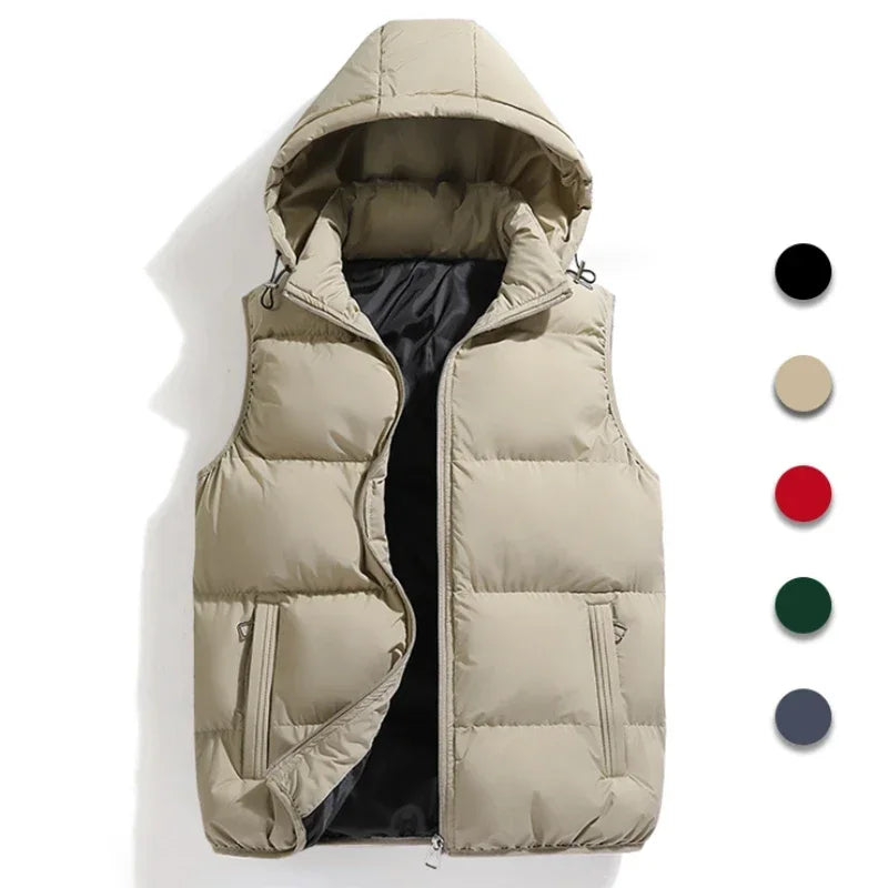 Freddy™ | Gilet pour homme avec capuche amovible