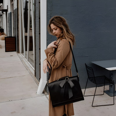 Brigitte™ | Sac à dos bandoulière avec nœuds