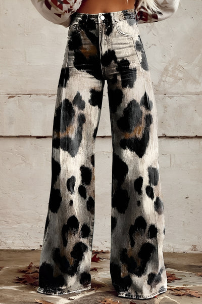 Marcelle™ | Pantalon imprimé bohème vintage chic