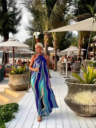 Isabelle™ | Robe longue élégante à dos nu